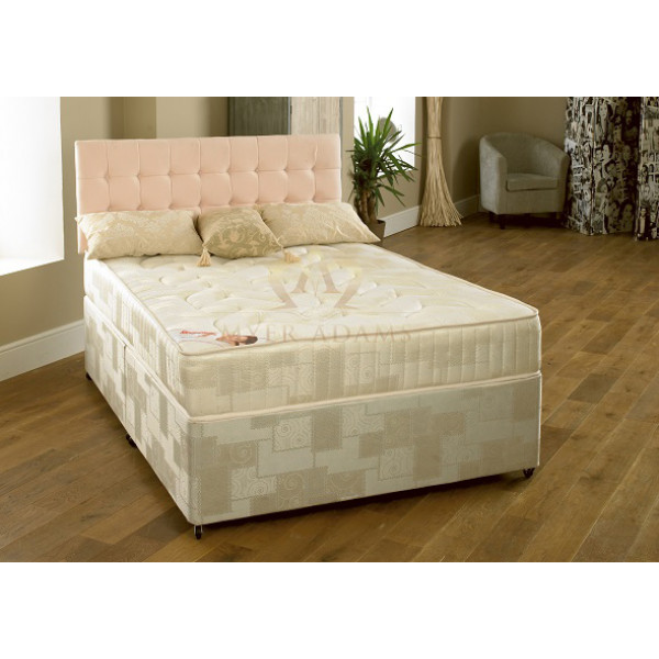 Traditional Memory and Spring Divan Bed Set