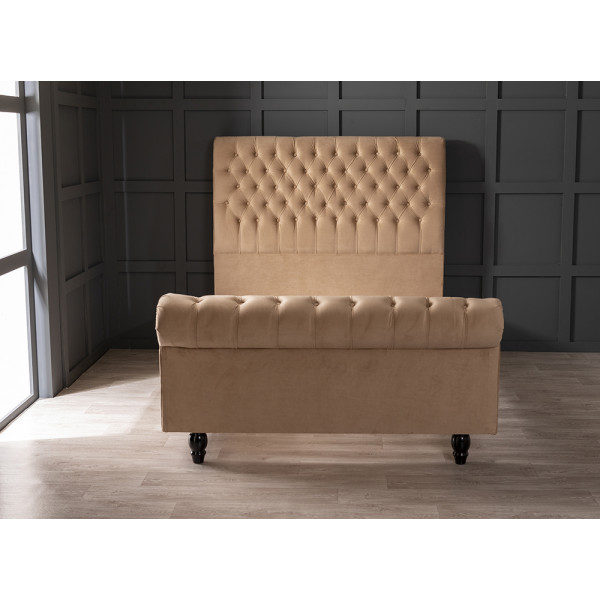 Regal Upholstered Sleigh Bed Set